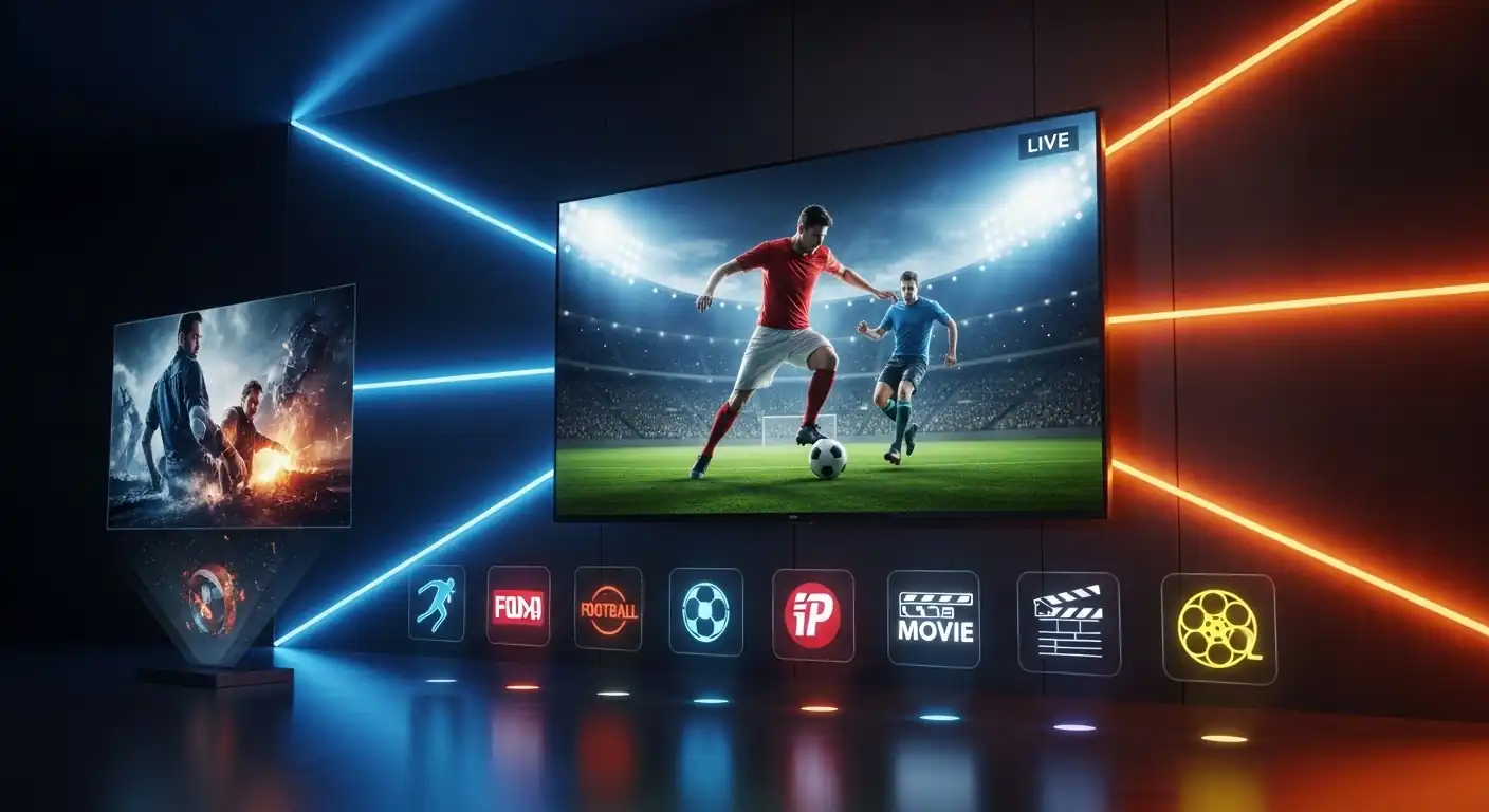 شراء اشتراك IPTV رخيص بجودة 4K لجميع القنوات العربية والأجنبية 2025