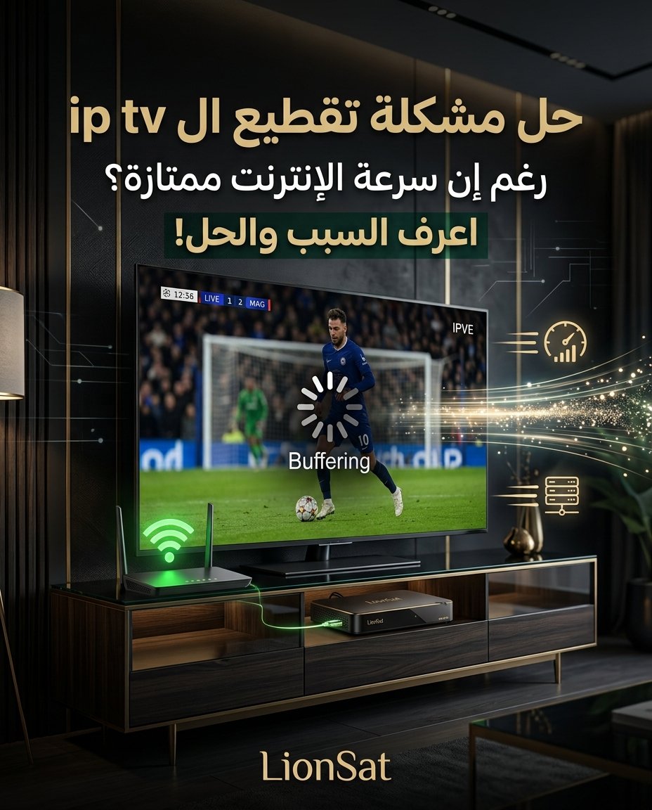حل مشكلة تقطيع IP TV رغم سرعة الإنترنت والأسباب والحلول
